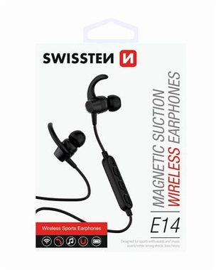 SWISSTEN ACTIVE čierna / Bluetooth slúchadlá / BT 4.2