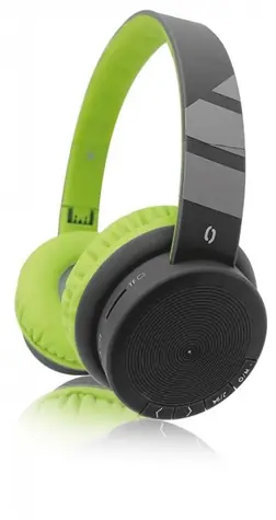 Aligator AH02 zelená / Bluetooth slúchadlá / FM / SD karta / AUX