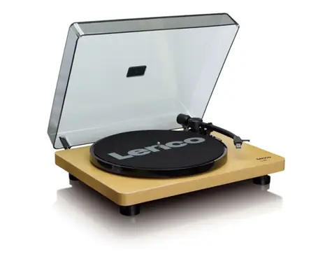 Lenco L-30W / Gramofón / 33 &amp; 45 RPM / USB-A / RCA / predzosilňovač