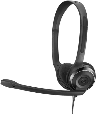 EPOS Headset PC 8 USB Stereo čierna / headset - obojstranné slúchadlá s mikrofónom / USB / 2m