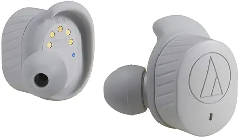AUDIO-TECHNICA ATH-SPORT7TWGY šedé / bezdrôtové slúchadlá do uší / s mikrofónom / Bluetooth