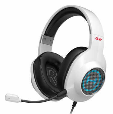 EDIFIER G2 II biela / herné slúchadlá / mikrofón / 7.1 / RGB LED / USB