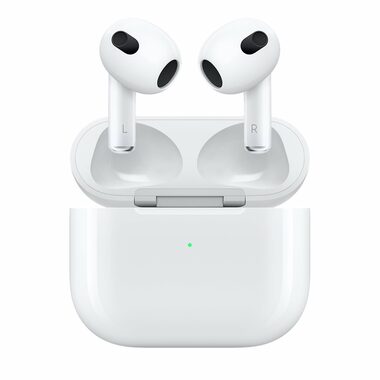 Apple AirPods (2021) 3.generácia / bezdrôtové slúchadlá / bezdrôtové nabíjanie