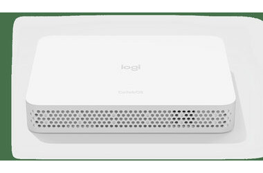 Logitech RoomMate biela / zariadenie pre videokonferenčné miestnosti / HDMI &amp; USB 3.0 &amp; Wi-Fi