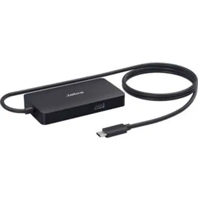Jabra PanaCast USB-C HUB / 1x RJ-45 / 2x USB-A 3.0 / 1x HDMI / 1x VGA