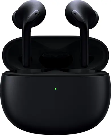 Xiaomi Buds 3 čierna / Bezdrôtové slúchadlá do uší / mikrofón / BT 5.2 / IP55 / ANC / nabíjacie púzdro
