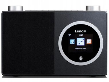 Lenco DIR-70BK / Internetové rádio / 3W / 3.5mm jack / Wi-Fi / Bluetooth