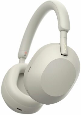 Sony WH-1000XM5 biela/ Bezdrôtové slúchadlá / 30 mm meniče / potlačenie hluku / Bluetooth / Jack 3.5mm