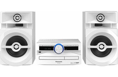 Panasonic SC-UX104EG-W biela / Mikro audio systém / FM / BT / USB / AUX / DAB+