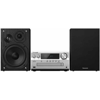 Panasonic SC-PMX802E-S strieborná / Mikro audio systém / FM / BT / USB / AUX / DAB+ / WLAN