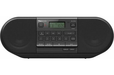 Panasonic RXD550E-K čierna / Rádio / VHF / CD / DC-R/RW / MP3 / BT 4.2 / USB