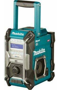 Makita MR004GZ / Aku stavebné rádio / FM / DAB+ / 3.5mm jack / BT 5.0 / IP65 / napájací adaptér / bez aku