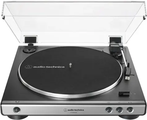 Audio Technica AT-LP60XUSBGM šedá / Gramofón / 33.1&amp;33.3&amp;45 RPM / RCA / predzosilňovač