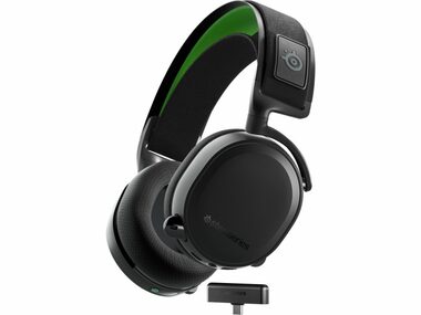 SteelSeries Arctis 7X+ čierna / Bezdrôtové slúchadlá s mikrofónom / Jack 3.5mm / USB