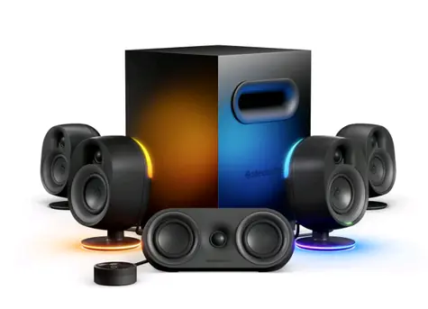 SteelSeries Arena 9 čierna / Repro / 5.1 / RGB / BT / USB / Jack 3.5mm / Toslink