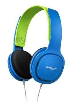 Philips SHK2000 modrá / Slúchadlá / 3.5mm jack