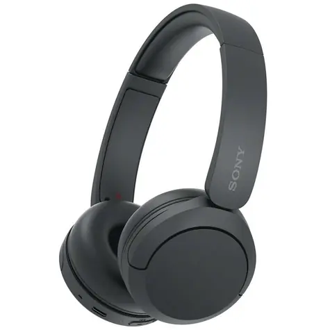 SONY WH-CH520 čierna / Bezdrôtové slúchadlá s mikrofónom / Bluetooth 5.2