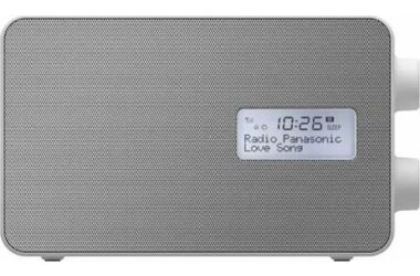 Panasonic RFD30BTEGW biela / Prenosné rádio / FM / DAB+ / Bluetooth / 3.5mm