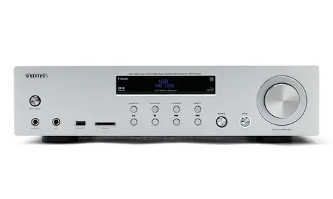 Aiwa AMU-120BTSL strieborná / AV receiver / 2.0 / 120W / USB / BT