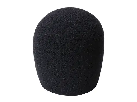 Shure SH A58WS-BLK čierna / protiveterná ochranňa / pre všetky Shure mikrofóny guľového typu