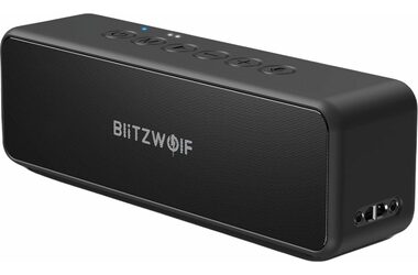 BlitzWolf BW-WA4 čierna / Prenosný reproduktor / 30W / Bluetooth 5.0 / 4000mAh