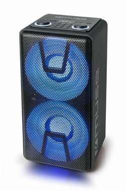 Muse M-1805DJ čierna / Prenosný reproduktor / 150W / Bluetooth / AUX / USB