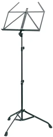 K&amp;M 107 stojan na noty čierna / výška od 675 do 1470 mm