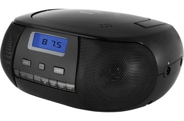 ECG CDR 500 čierna / Rádiomagnetofón / FM PLL CD / AUX-in  
