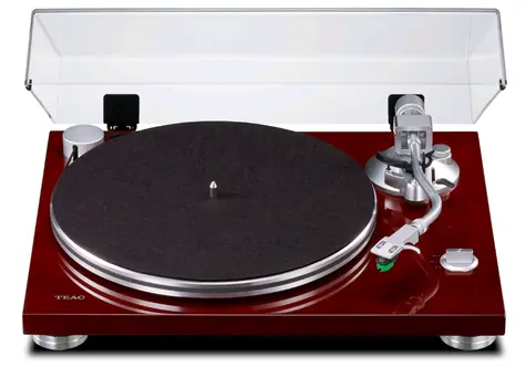 Teac TN-3B-SE hnedá / Gramofón / 33 &amp; 45 RPM / RCA / predzosilňovač