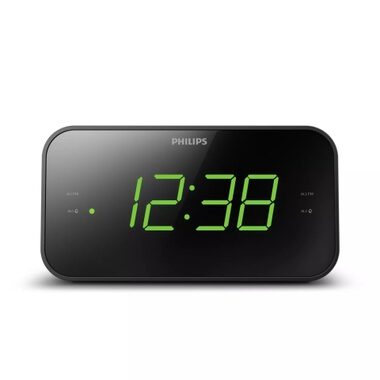 Philips TAR3306/12 čierna / Rádiobudík / FM