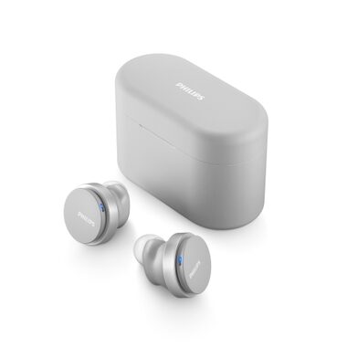 Philips TAT8506WT/00 biela / Bezdrôtové slúchadlá / mikrofón / ANC / Bluetooth 5.2 / IPX4