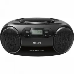 Philips AZB500/12 čierna / Rádio / CD / FM / DAB+ / 3.5mm