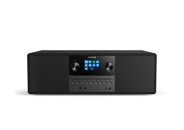 Philips TAM6805/10 čierna / Mikrosystém / FM / DAB+ / CD / USB / BT / WiFi / 50W repro