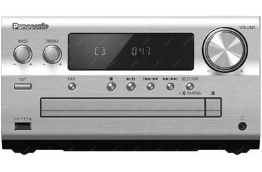 Rozbalené - Panasonic SC-PMX802E-S strieborná / Mikro audio systém / FM / BT / USB / AUX / DAB+ / WLAN / rozbalené