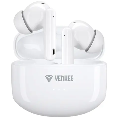 YENKEE YHP 08BT ANC Harmon biela / Bezdrôtové slúchadlá / mikrofón / Bluetooth 5.3
