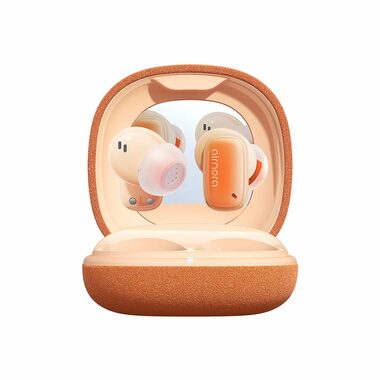Baseus AirNora 2 oranžová / bezdrôtové slúchadlá / Bluetooth 5.3 / nabíjacie púzdro