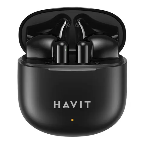 Havit TW976 čierna / Bezdrôtové slúchadlá / Bluetooth 5.3 / nabíjacie puzdro / až 5 h