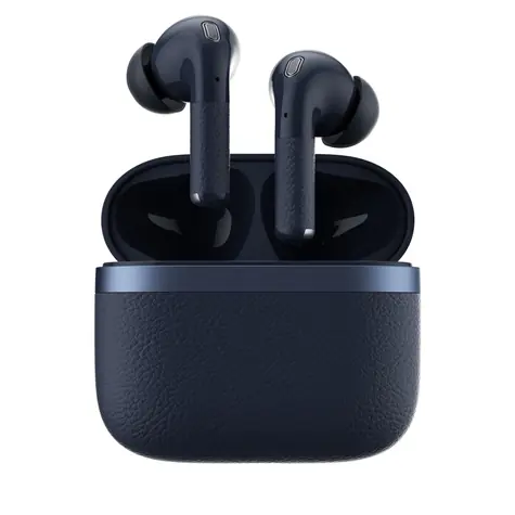 Edifier W260NC modrá / Bezdrôtové slúchadlá s mikrofónom / BT 5.3 / IP54 / ANC / dobíjacie púzdro 