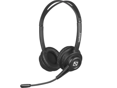 Sandberg Bluetooth Call Headset čierna / Bezdrôtové bluetooth slúchadlá s mikrofónom / BT 5.3