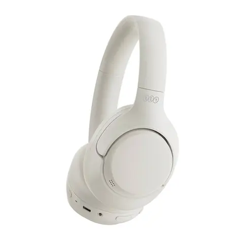 QCY H3 biela / Bezdrôtové slúchadlá / mikrofón / BT 5.3 / ANC / USB-C / výdrž až 60 hodín