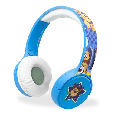 Tlapková patrola Bluetooth slúchadlá modrá / Bezdrôtové detské slúchadlá 