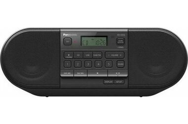 Rozbalené - Panasonic RXD552E-K čierna / Rádio / DAB+ / VHF / CD / DC- R/ RW / MP3 / BT 4.2 / USB / rozbalené