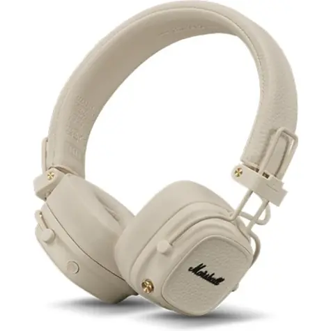 Marshall MAJOR V krémová / Slúchadlá s mikrofónom / Bluetooth 5.3
