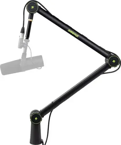 Shure SH-BROADCAST1 čierna / Rameno k mikrofónu / stôl 2.17” / predĺženie 940 mm