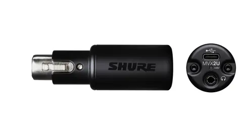 Shure MVX2U adaptér XLR - USB-C 
