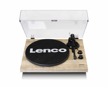 Poškodený obal - LENCO LBT-188 svetlo hnedá / Gramofón / 33 & 45 RPM / USB / BT / RCA / predzosilňovač