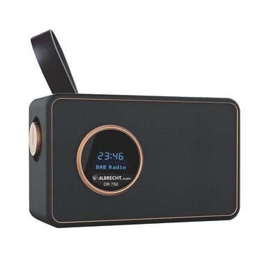 Albrecht DR 750 čierna / Rádio / FM / DAB/DAB+ / Bluetooth