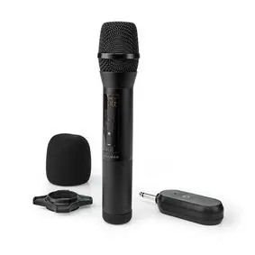 Nedis Bezdrôtový Mikrofón / 20 Kanály / 1 Mikrofón / Kardioid / 70 Hz - 13 kHz / 1000 Ohm / -95 dB 