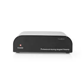 Nedis Predzosilňovač / Vstupný konektor: 1x RCA / Výstupný konektor: 1x RCA / 2 Kanály / Gramofón / Phono 