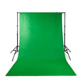 Nedis Sada pozadia pre foto štúdio čierna / 1.90 x 2.95 m / Vrátane prepravnej tašky / Vrátane statívov / 1 ks